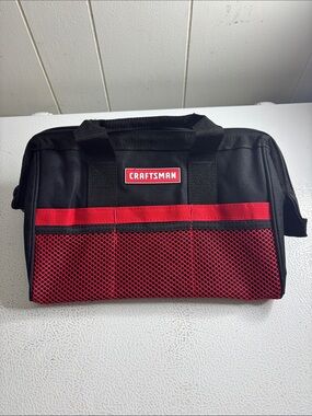 Craftsman Black and Red Tool Bag